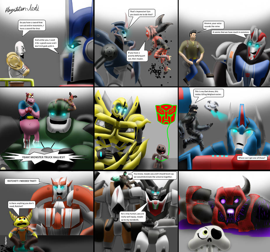 Transformers Prime and PlayStation Crossover by Playstation-Jedi on  DeviantArt