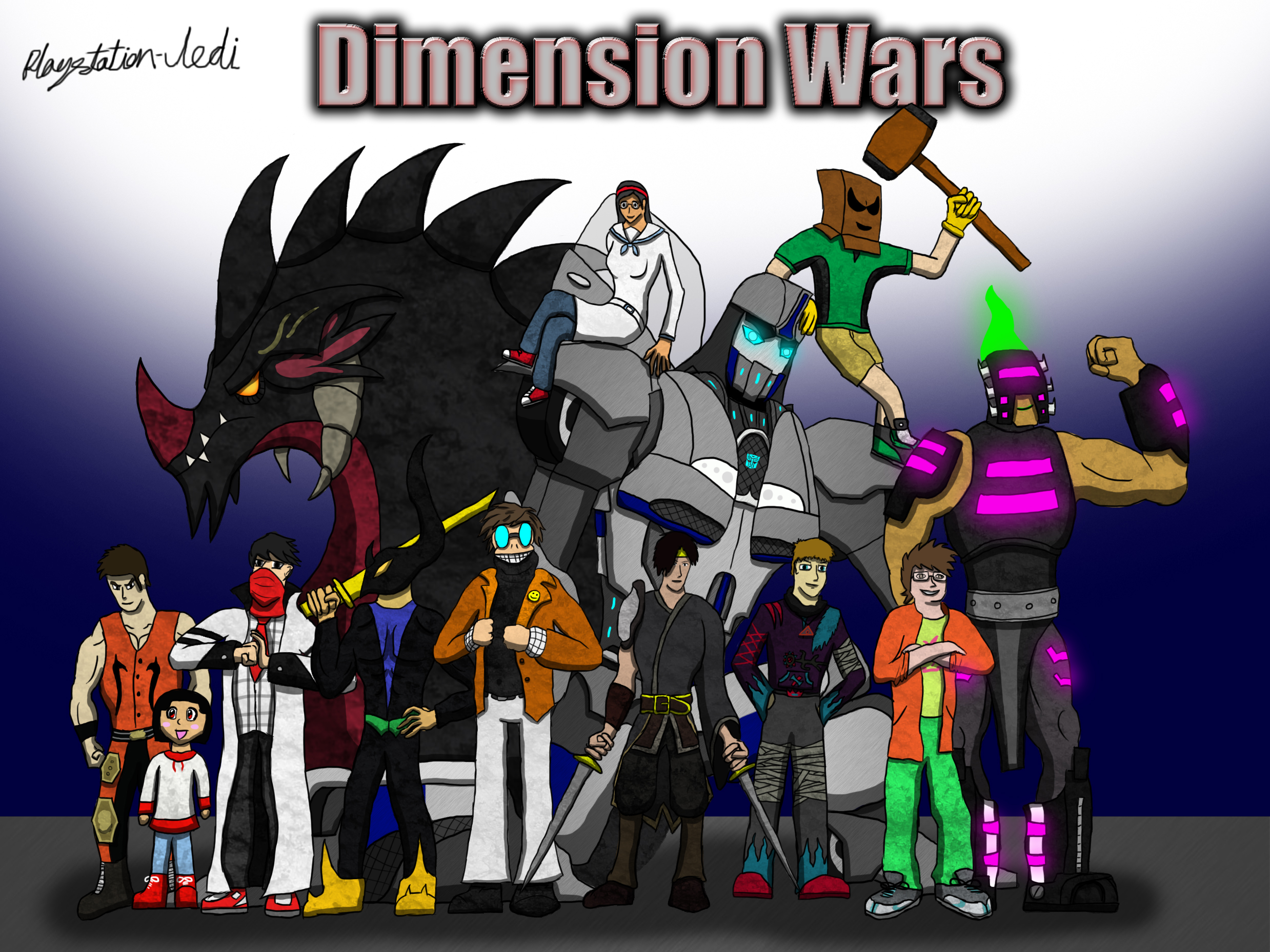 Dimension Wars Wallpaper