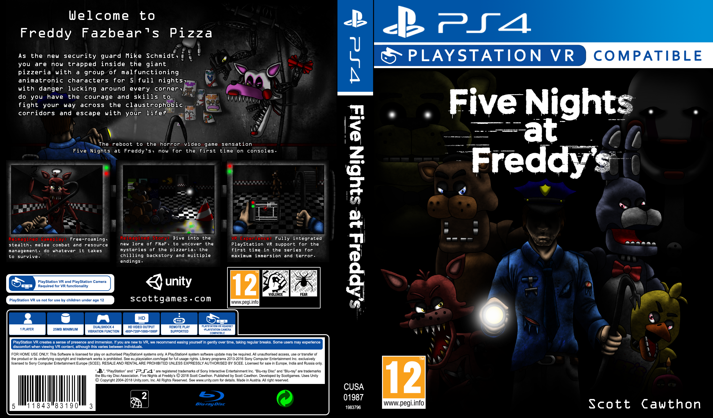 FIVE NIGHTS AT FREDDY'S 4 - PS4 DIGITAL