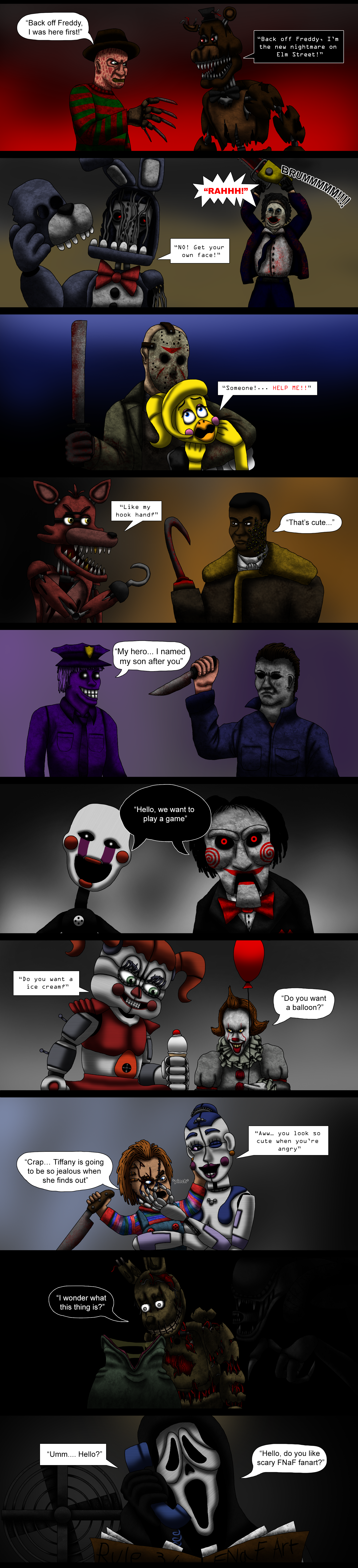 Five Nights at Freddy's 4 Halloween Edition by puppet-12 on DeviantArt