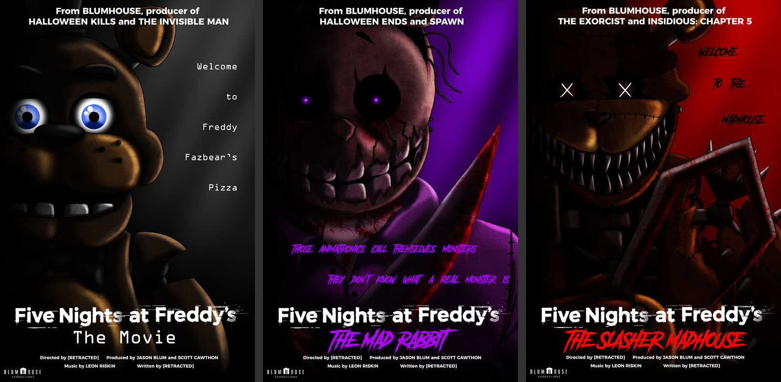 Nightmare Fan Casting for Five Nights At Freddy's 4: The Movie