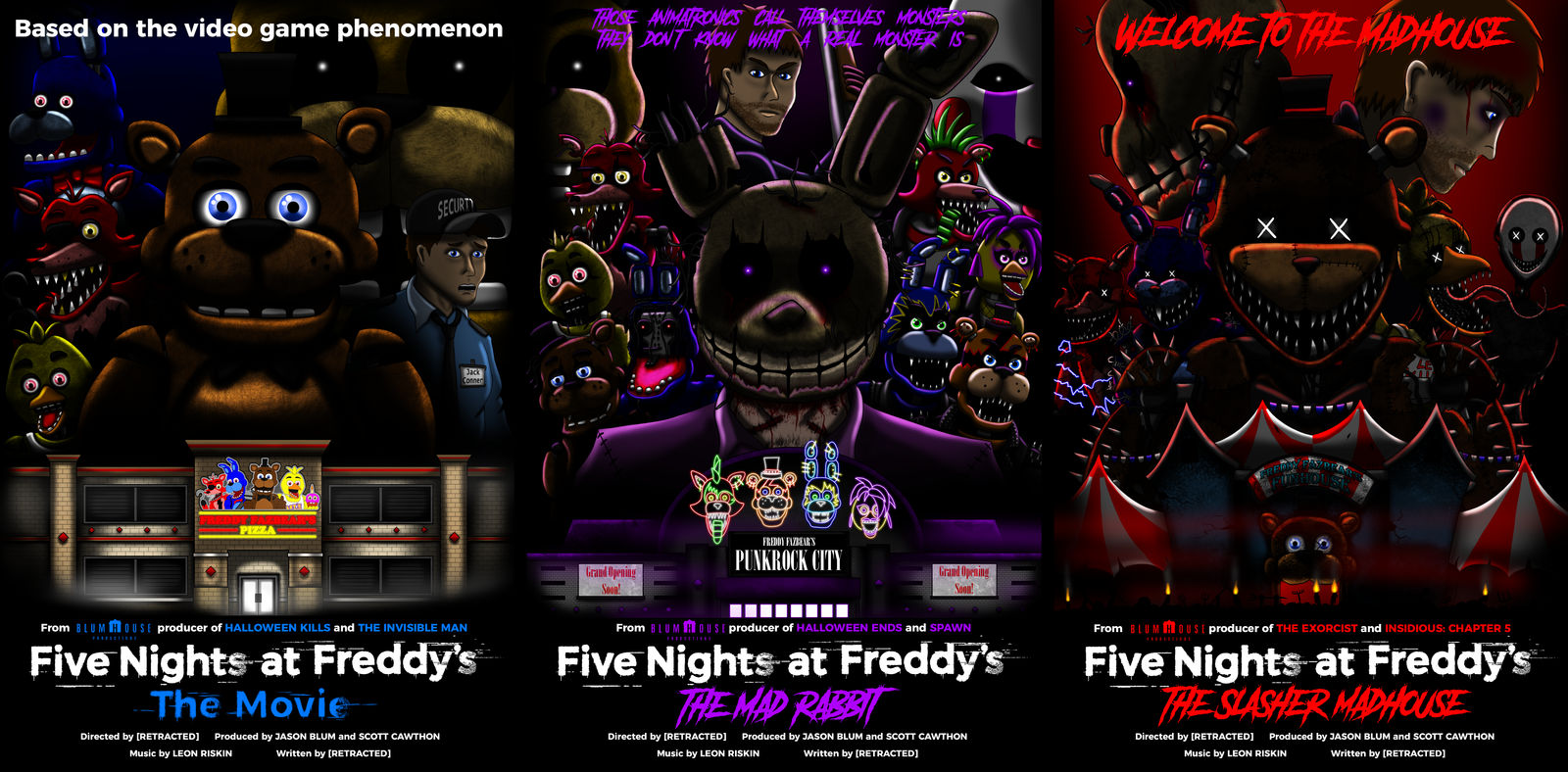 Five Nights at Freddy's characters: Which animatronics (and people) appear  in the Blumhouse movie?