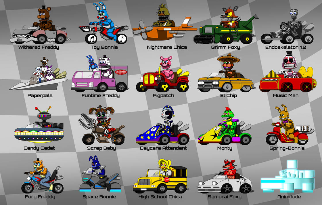 Freddy Kart 64, Five Nights at Freddy's Fanon Wiki