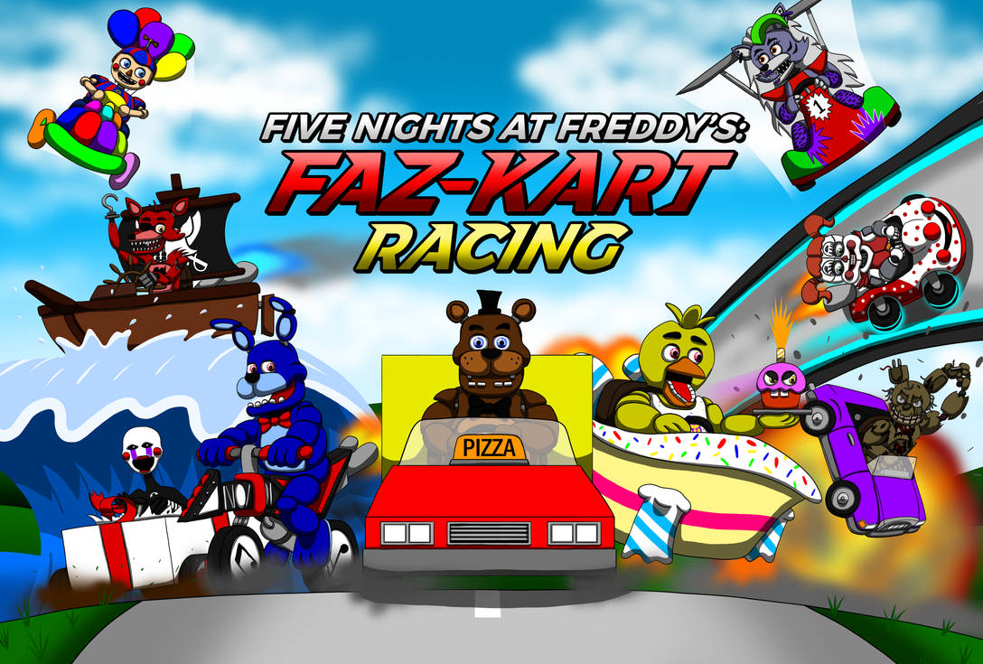 FNaF Faz Kart Racing Concept Art By Playstation Jedi On DeviantArt fnaf-faz-kart-racing-concept-art-by-playstation-jedi-on-deviantart