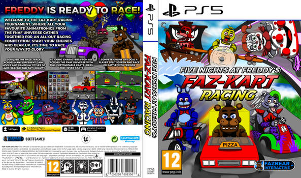 FNaF: Faz-Kart Racing Box Art