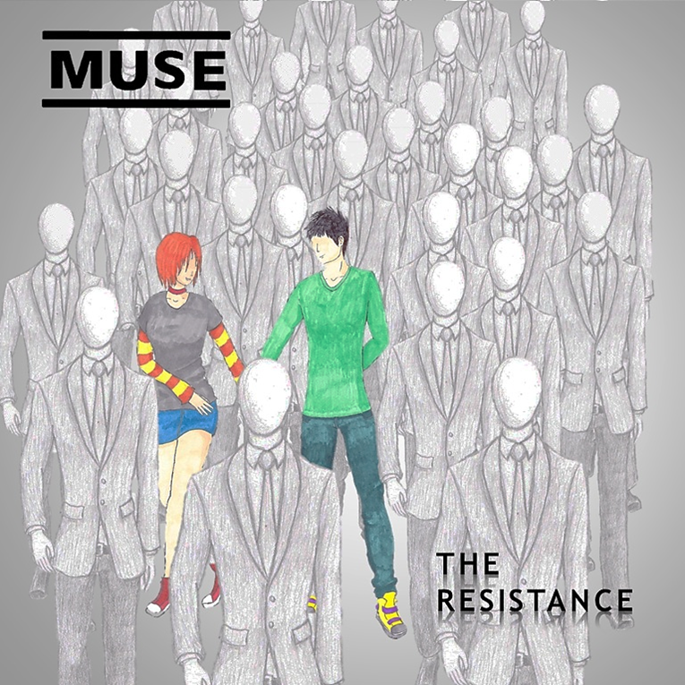 Muse-The Resistance album cover