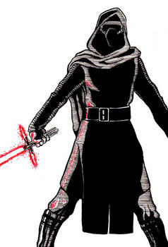 Inktober: Kylo Ren