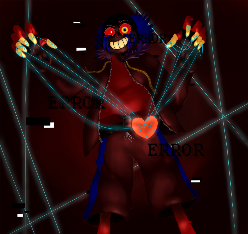 ERROR Sans-Undertale AU by StuckInVoid on DeviantArt