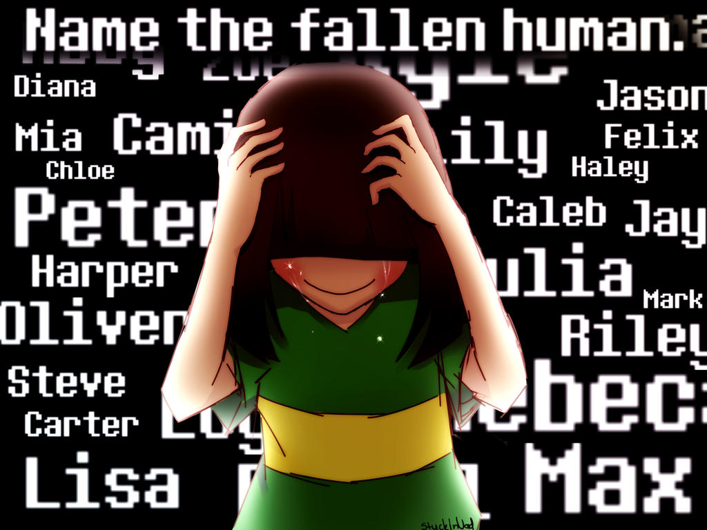Fallen Humankind Name the fallen human by StuckInVoid on DeviantArt