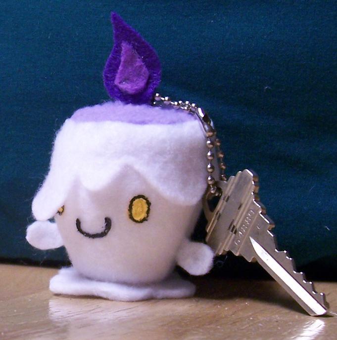 Hitomoshi litwick keychain