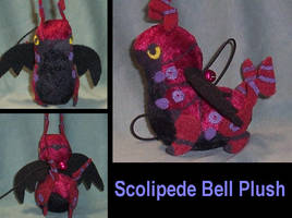 count scolipede bell plush