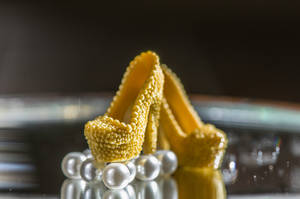 Pearls and shoes