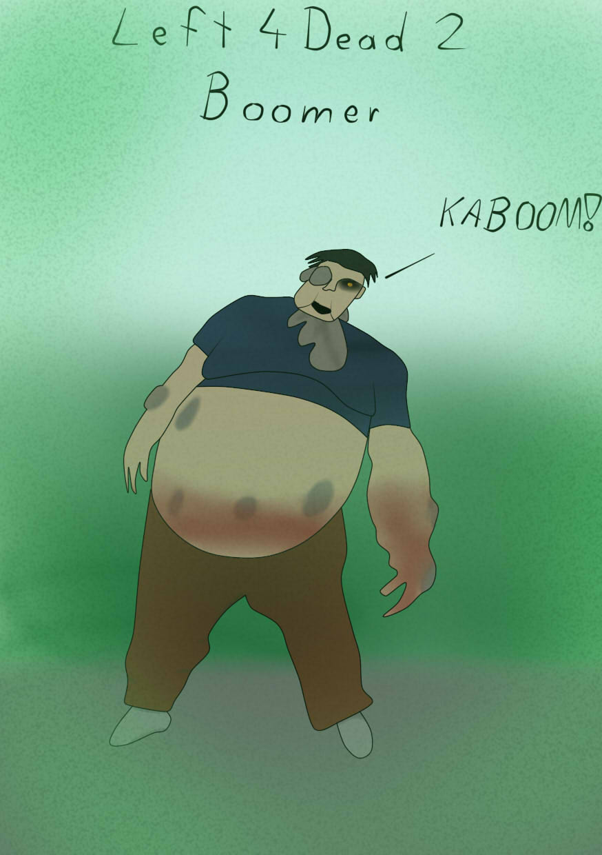 Left 4 Dead 2 Boomer By CaroHinamori On DeviantArt left-4-dead-2-boomer-by-carohinamori-on-deviantart
