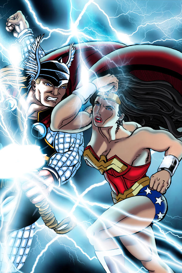 Thor vs. Wonder Woman