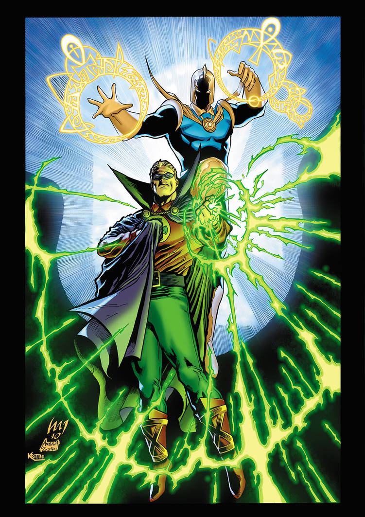 Doctor Fate and Green Lantern by xXNightblade08Xx on DeviantArt