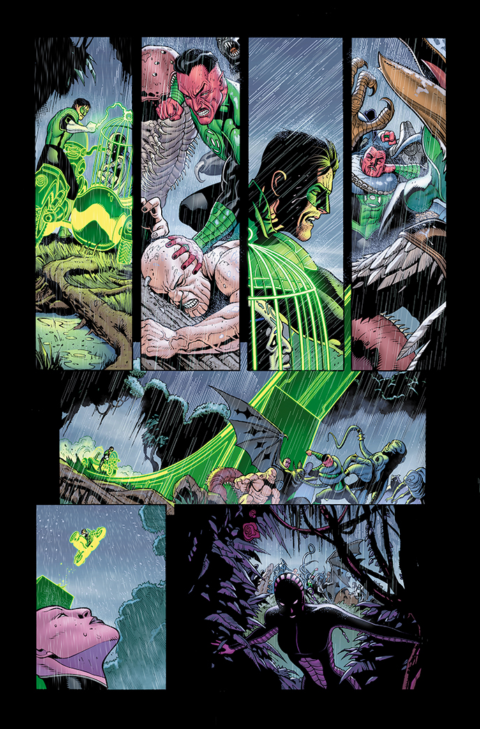 Green Lantern page