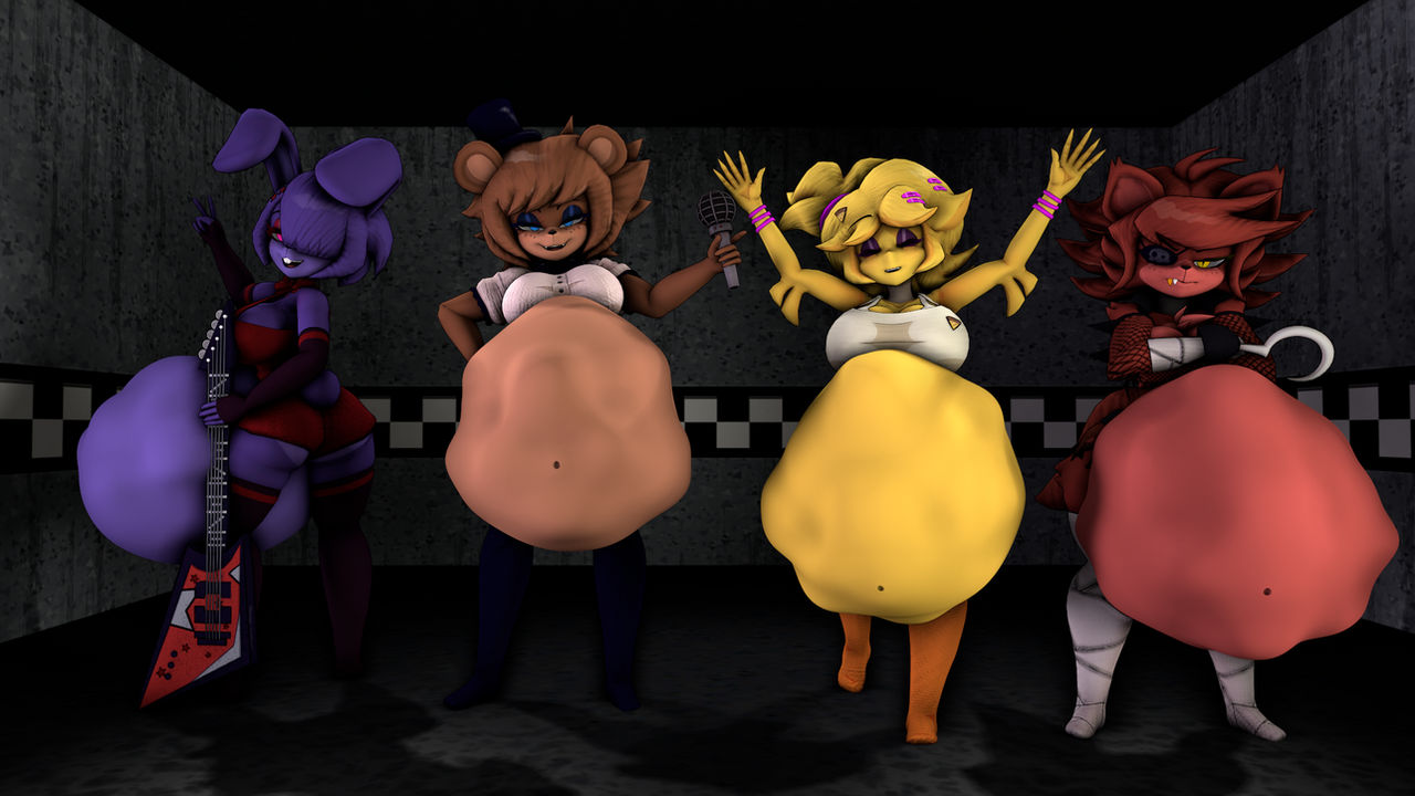Fnia Girls By Cindyvore On DeviantArt fnia-girls-by-cindyvore-on-deviantart
