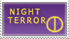 Night Terror Simple Stamp by SecondQuill