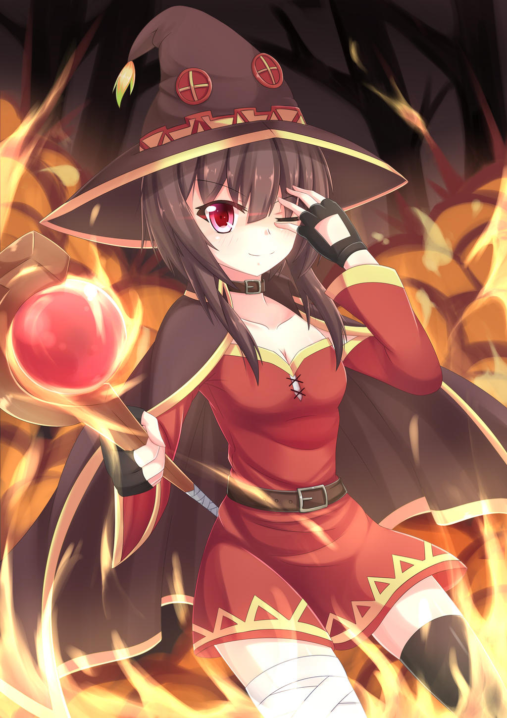 Megumin by armenci on DeviantArt