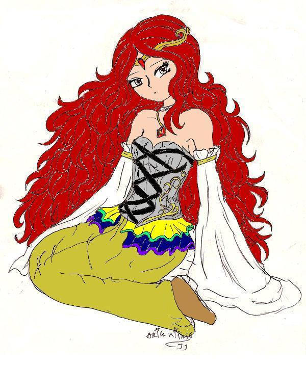 bad sketch 'Coloured' by 9shadowcat9 on DeviantArt