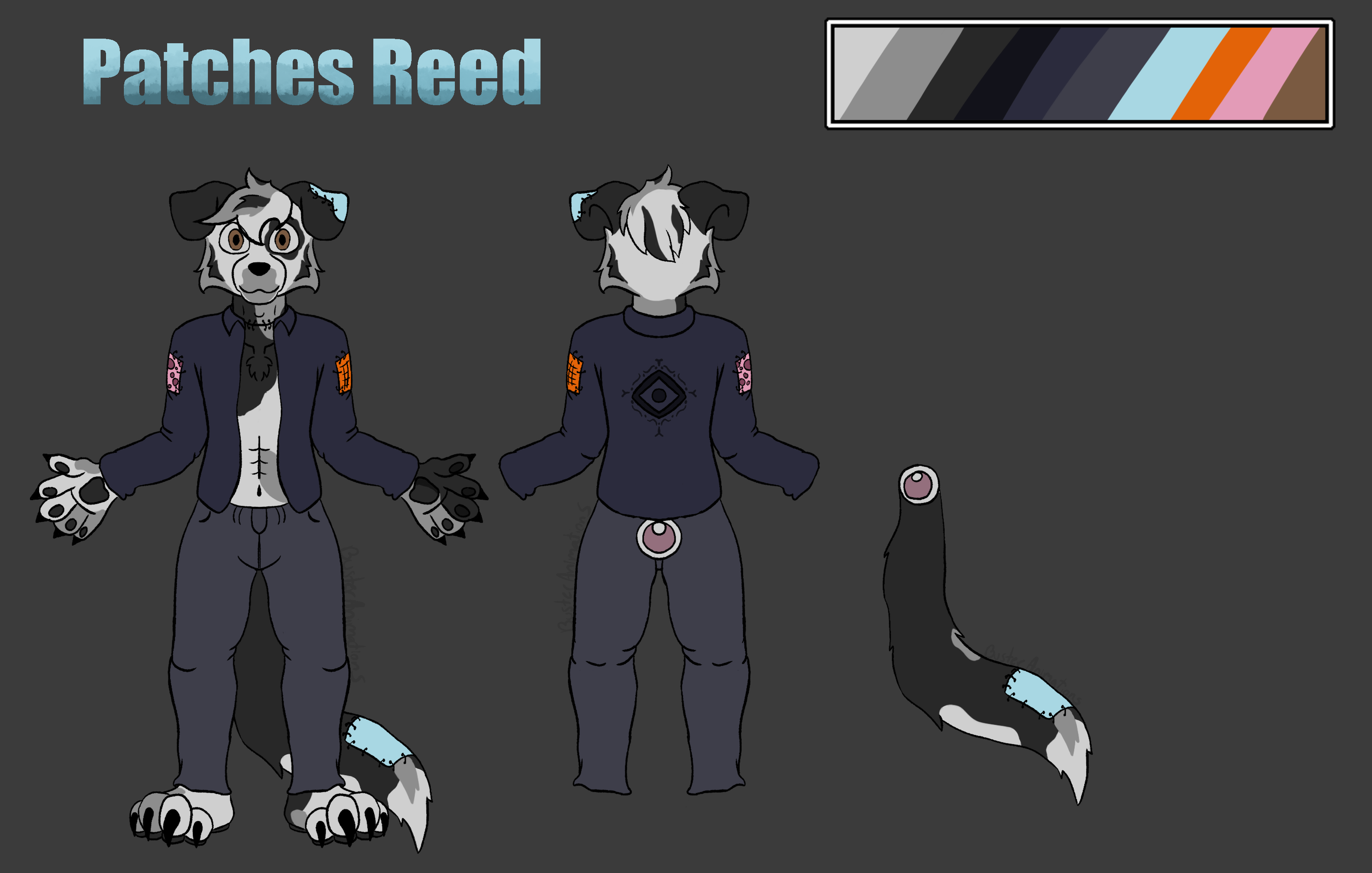 Deviantart Reed Man Patches Reed Reference Sheet by BusterAnimations on DeviantArt
