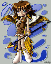 Chibi Golden Hawk