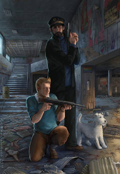 Tintin in Tchernobyl