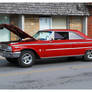 Red Ford Galaxie 500