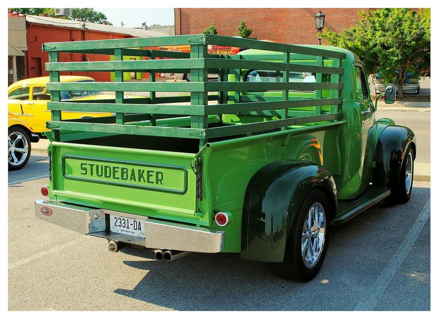 66 Studebaker Rear Studebaker Truck Rearview by TheMan268 on DeviantArt