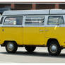 A Yellow VW Van