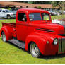 Hot Red Ford Truck