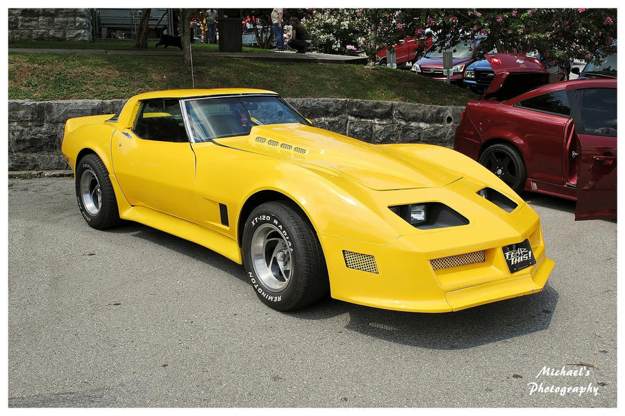 Tommy's Yellow Corvette