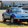 A Blue Opel GT