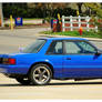 A Nice Blue Mustang