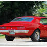 A Red Pontiac Firebird