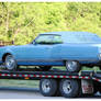 An Oldsmobile Ninety Eight Convertible