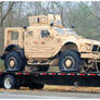 An Oshkosh Military Vehicle