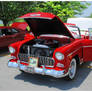 A 1955 Chevy BelAir Convertible