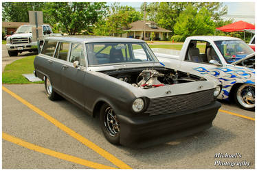 A 1964 Chevy II Wagon Drag Car by TheMan268