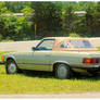 A Mercedes 450SL Convertible