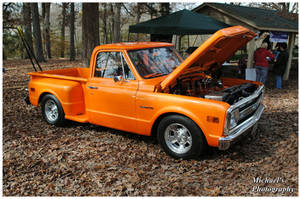 A 1969 Chevy Custom/10 Pickup