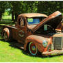 A Rusty 1946 International Pickup