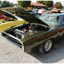 A Green Dodge Charger R/T