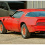 A Red Trans Am