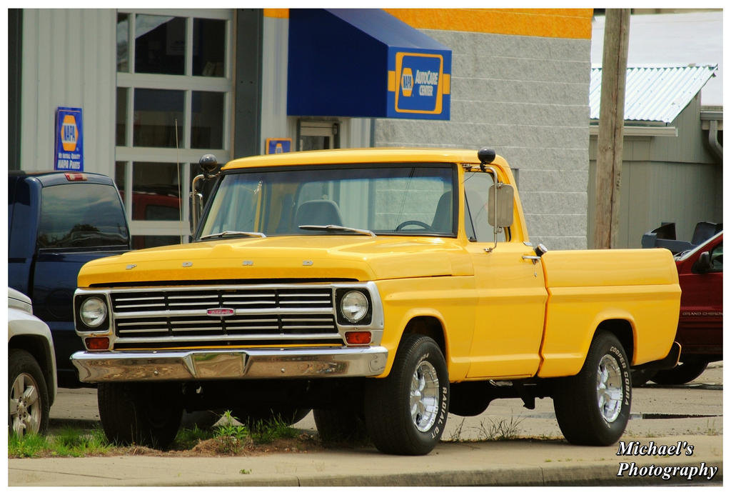 A Yellow Ford Ranger Pickup by TheMan268 on DeviantArt