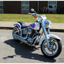 A 2002 Harley Custom Motorcycle