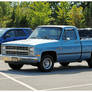 A Chevy Custom Deluxe Pickup