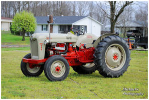 A Ford Model 600 Tractor