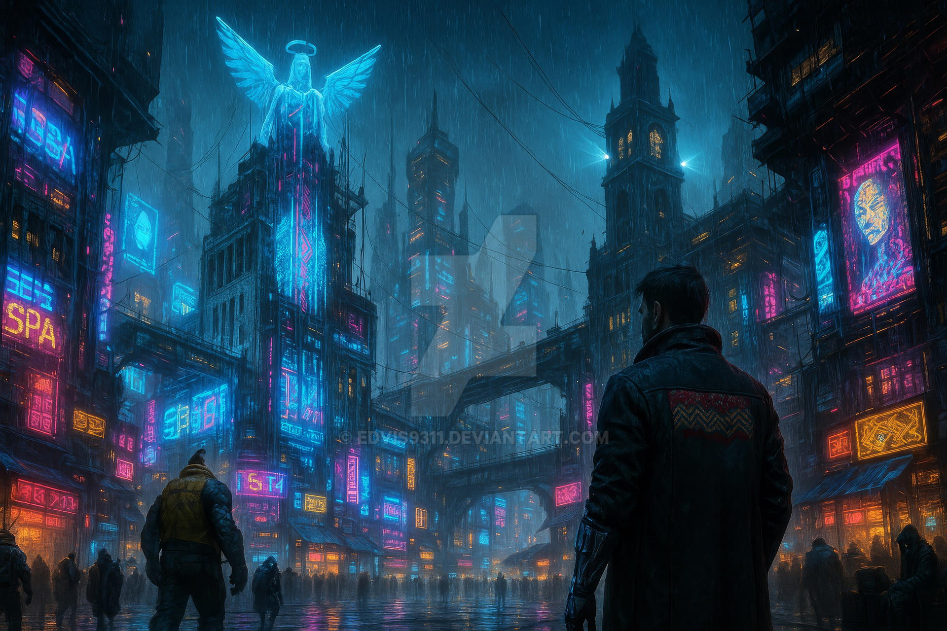 Cyber City Rave Cyber City #1 by edvis9311 on DeviantArt