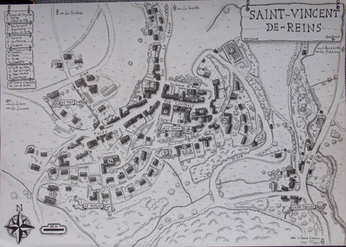 Plan de Saint-Vincent-de-Reins